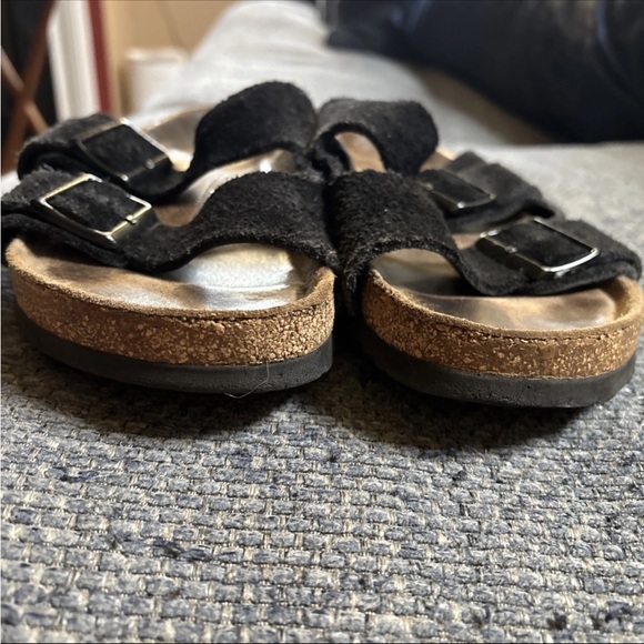 Black Suede Birkenstock Arizona 39 - Picture 7 of 7